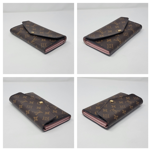 LOUIS VUITTON Monogram Sarah Long Bifold Wallet - Picture 9 of 12